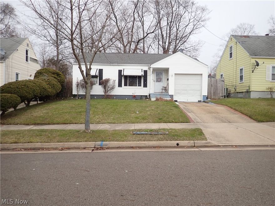 Perfect investment opportunity! Home is already tenant occupied and generating income! Ranch home with 2 bedrooms, 1 bathroom, full basement with 1 car attached garage! Fenced back yard! Fast highway access! Close to shopping & dining!