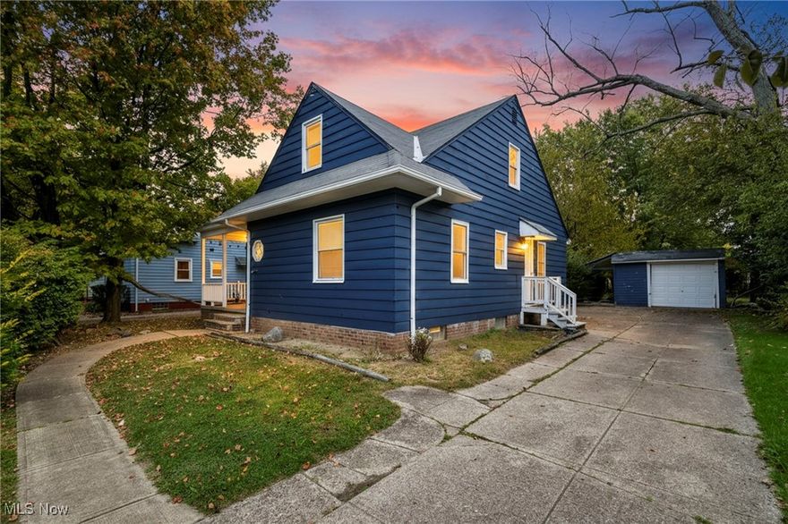 While many major updates have already been completed, this home could be considered a handyman special—offering an excellent opportunity to add value through minor, mostly cosmetic finishing touches. Whether you're commuting or running errands, the prime location delivers unmatched convenience without sacrificing comfort or style.

Come experience the perfect blend of modern living, everyday accessibility, and untapped potential—your new home awaits!

Ideally situated just minutes from the nearby Walmart shopping center, this home provides quick access to groceries, shopping, and everyday essentials—saving you time and adding ease to your daily routine.

Fresh paint and contemporary black fixtures throughout create a clean, cohesive look, while recessed lighting and updated vinyl windows flood the home with natural light. Both full bathrooms have been completely reimagined with tiled showers, new vanities, updated flooring, and stylish lighting.

The expansive, partially finished basement offers flexible space—ideal for a playroom, home gym, or additional living area—with only carpet needed to complete the space. Featuring central air and a detached garage, this move-in-ready gem sits on a spacious lot.