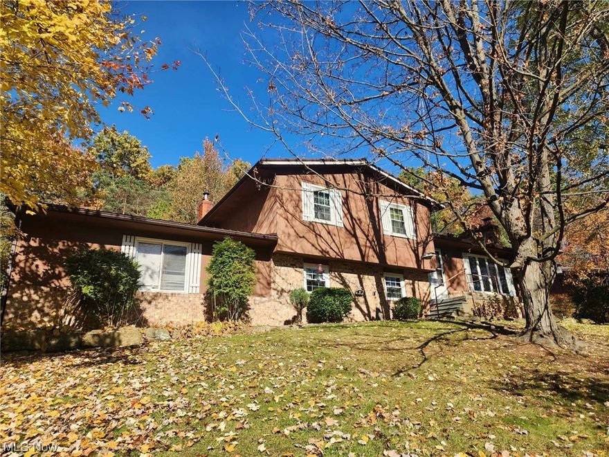 Fall in love with this beautiful Multi-Level Home sitting on 3.1830 acres ! 
The main level offers a cozy living room featuring a wood-burner, a dining area, a fully equipped kitchen, and an enclosed sunroom with breathtaking panoramic views. As you head to the upper level, you'll find a spacious master bedroom with full bathroom, along with two additional bedrooms. But wait, there's more!! The lower level boasts a separate living room with a wood-burning fireplace, a full bath, and an additional kitchen area with convenient garage access. Don't forget about the basement, which feautures yet another wood-burning fireplace and a finished room that could easily be a home gym or playroom. With beautiful views outside, nearby trails, & extra receptacles for all your holiday decorating, this home is truly a must see!