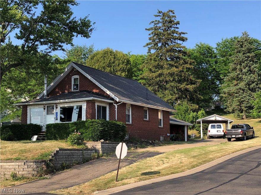 Great Plain Township Location! Close to all the shopping and restaurants! The home has Kitchen, Dining/Living rooms 2 Bedrooms and Bath, enclosed porch with a wood burner on the main floor plus the 2nd floor is one large Bedroom with 2 closets. There are ceiling fans in nearly all rooms. There is a full basement, a detached 2 Car Garage and some chain link fenced area for the dog. All this on a large lot. The home has newer roof-windows and furnace-AC. If you wish to do some rehabbing here's a great opportunity, with some big items already done. Location and the large lot make this an appealing property.