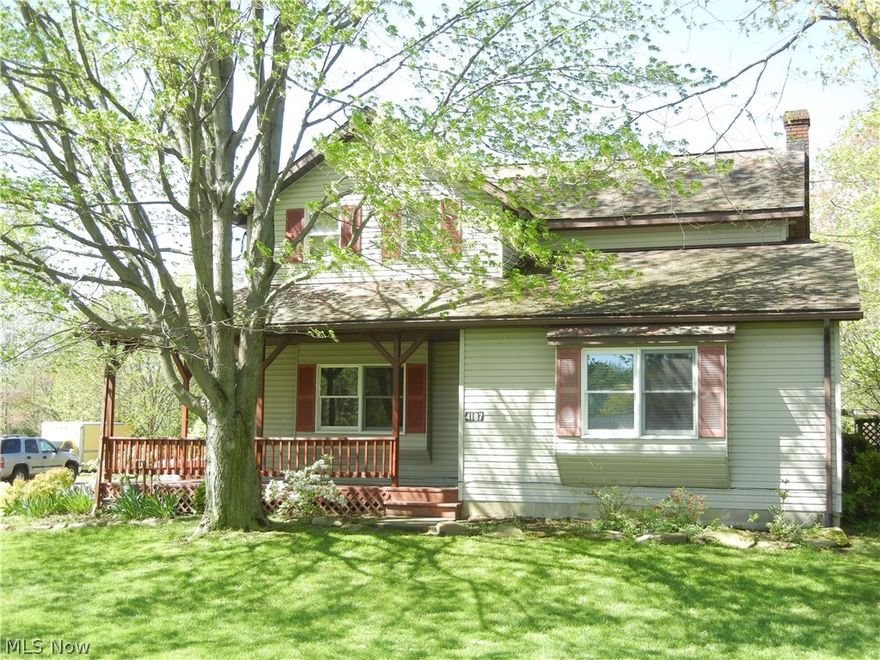 nice colonial on a acre plus lot with a country like setting. two out buildings 8 X 12 and 16 X 20 and a patio 14 X 20 with a front porch. also a 2+ car garage. Generac generator included