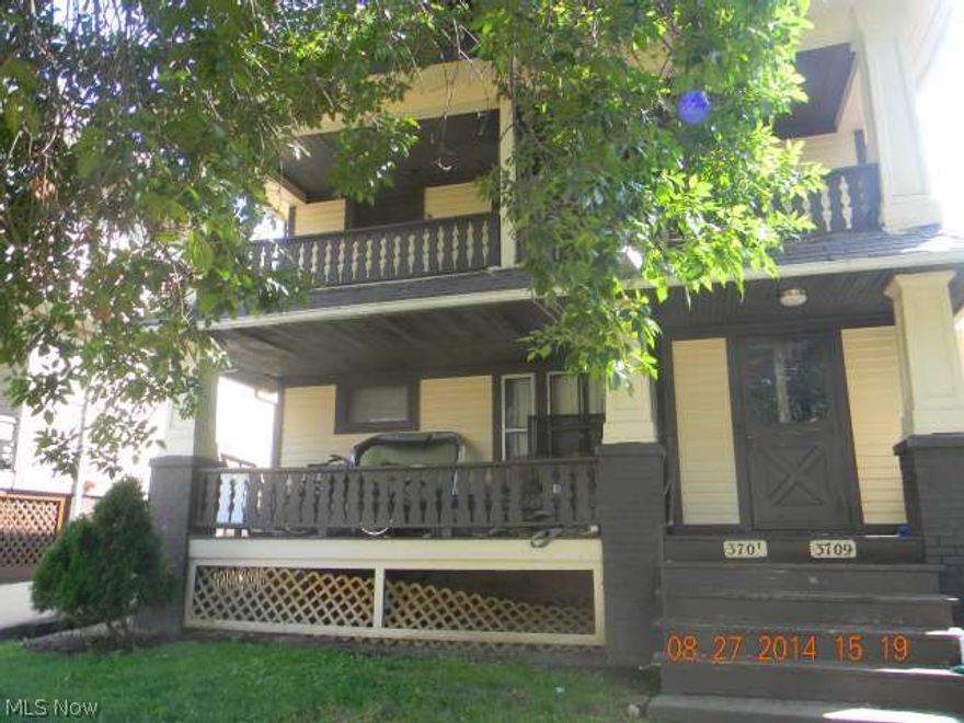 Great Old Brooklyn colonial with separate meters.  Each unit has 2 bedroom, 1 bath, 2 car detached garage. This is a FannieMae property