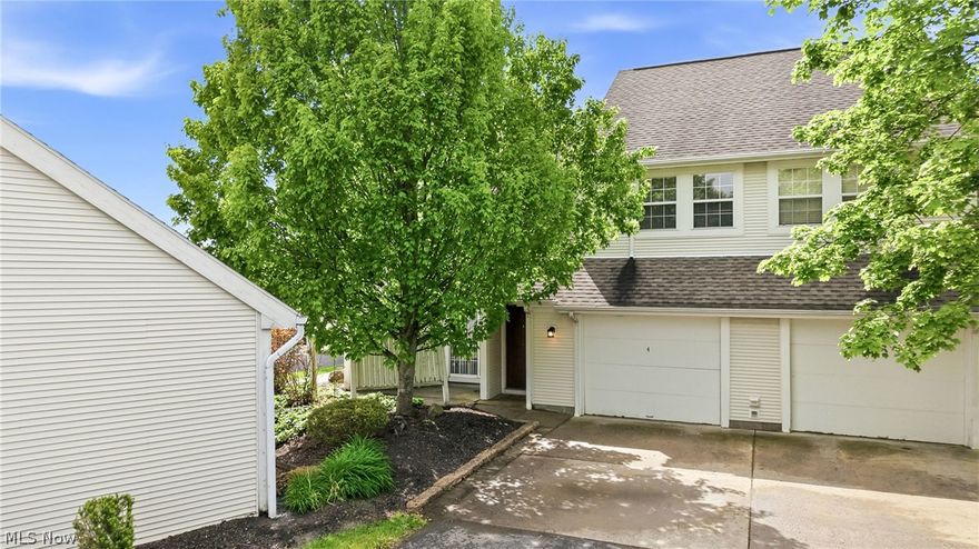 Welcome to 6761 Tippecanoe Rd Unit 4, Canfield, Ohio, a beautifully maintained 3 bedroom, 3 bathroom condo located in the highly desirable Boardman School District. This inviting condo offers the ideal blend of comfort, functionality, and low maintenance living with an attached 1 car garage and numerous updates throughout. The main floor features a spacious open concept layout perfect for everyday living and entertaining. The warm and inviting living room showcases a beautiful gas fireplace and flows seamlessly into the dining area and kitchen. The kitchen offers a breakfast peninsula, ample cabinet space, laminate countertops, and durable laminate flooring. A convenient half bathroom and laundry area with washer and dryer complete the first floor. Upstairs hosts all 3 bedrooms including a spacious primary suite with vaulted ceilings, a walk-in closet, and a private full bathroom featuring tile flooring, tub surround, makeup vanity, and skylight for natural light. The additional two bedrooms are generously sized with vaulted ceilings, carpet, and great closet space. An additional full bathroom upstairs mirrors the same thoughtful design with tile flooring, tub surround, makeup vanity, and skylight. Additional highlights include a newer furnace and central air conditioning system, Rheem hot water tank, 100 amp electrical panel, and attached 1 car garage. Conveniently located near shopping, dining, and major routes, this condo is move-in ready and offers comfortable living in a fantastic location