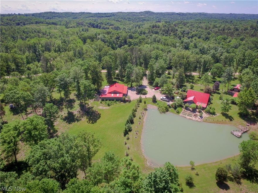 Absolute Auction on 7/1 @10:00 AM. Offering 20 secluded acres in Morgan Co. Ohio with a custom built home in a wooded setting with extensive landscaping. The 2 bedroom, 1 bath home was built in 2007 and is in excellent condition with wood siding and steel roofing. Outside improvements include a 32’x40’ barn with a 2 + car garage area complete with insulation, concrete floor and 200 amp electrical service. There are also lean-to sheds for storage and livestock shelter. Some areas are cleared and fenced. The entire property has a park like feel to it complete with mature trees and a stocked pond with dock. Join us at the open house on Tuesday June 20th @5:00 PM. To inspect this fine offering.  

Tract #1 10 Acres with home, garage and stocked pond.  

Tract #2 – 5 Acres wooded home site.  

Tract #3 – 5.43 Acre wooded home site.