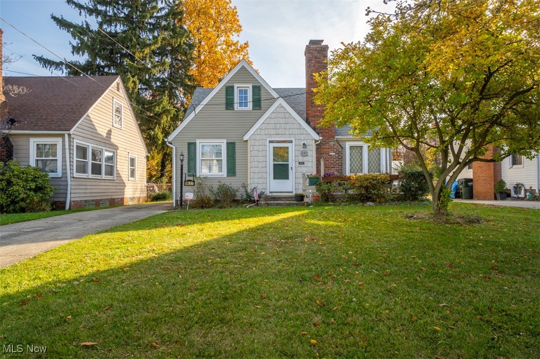 Wonderful opportunity for a 4 bedroom Cape Cod in the Mayfield School District. This home has good bones with loads of potential, just waiting for you to make it your own. Enjoy first floor living that includes a living room with fireplace, kitchen, primary bedroom, full bath and laundry. Upstairs there are three additional bedrooms, plus a bonus space that would be perfect for a nursery or office.
The unfinished basement has a full bathroom and has been waterproofed with a transferable warranty. Bonuses include the detached 2.5 car garage, greenhouse and quaint backyard. Roof 2012. Close to shopping and freeway.