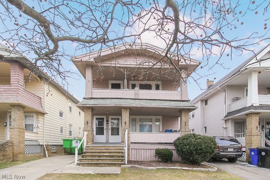 Multi-family investment property. The property consists of 2 units.  Each unit has 2 bedrooms and 1 bathroom. Both units are occupied. Covered porch for both units and a detached 2-car garage. Great opportunity with this fully occupied single-family home!