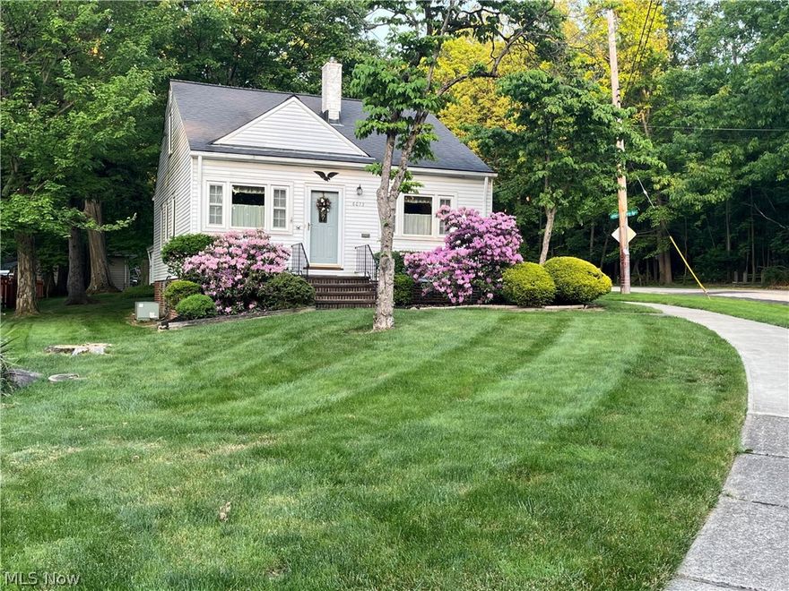 Well cared for home off the beaten path. Two bedrooms on the first floor. Hardwood throughout. The second floor has the master suite with a full bath. The basement is partially finished and has a half bath. All appliances stay. The yard is large and has a fenced in area for pets or a garden. The basement was waterproofed in 2004 by Ohio State Waterproofing.