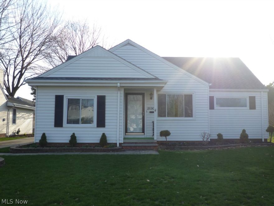 Charming Cape Cod with many updates thruout. Updated eat-in kitchen with hand made oak cabinets with roll outs and newer flooring. Updated bath. Den w/built ins. Newer roof '97, front door & storm door 2012. Some newer windows, retractable awning 2012. Many more updates thruout. 2 bedrooms and a bath on first floor. one bedroom on 2nd. Private, fenced yard with paver patio and spacious wood deck with Sunsetter retractable awning with remote. Lawn sprinkler system. Must see to appreciate!