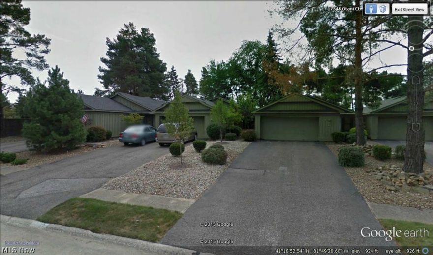 Comfortable maintenance free living all on one floor.  No steps attached two car garage no dealing with the elements.  Forced air Central AC.  Eat in Kitchen , Living Room with wood burning fireplace , 2 full baths, laundry room.  No basement.  Seller is offering a one year home warranty,  Appliances stay.  Sliding glass doors walk out to private patio which has access from bedroom1, bedroom 2, Living Room and Kitchen.  Plenty of windows.  Fresh paint and carpets cleaned.  Exterior roof, painting, driveway, and courtyard area serviced by H.O.A.