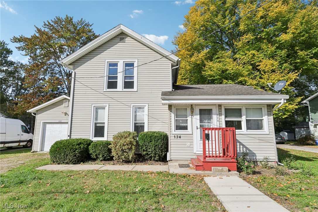 This beautifully updated 3-bedroom, 2 full bathroom colonial home is located in the heart of Geneva, offering modern amenities and a welcoming neighborhood setting. The kitchen is equipped with a brand-new refrigerator and stove, while newer windows and a newer roof provide added peace of mind. Fresh paint has been applied throughout the interior as well as on the deck. The home features a versatile main floor master bedroom, which can also be used as a family room if only two bedrooms are needed. The refurbished basement offers a clean and fresh utility area. Enjoy the convenience of being just minutes from shopping, restaurants, and local wineries, with Geneva-on-the-Lake just an 8-minute drive away. Don’t miss this opportunity to experience comfortable living in a prime location!