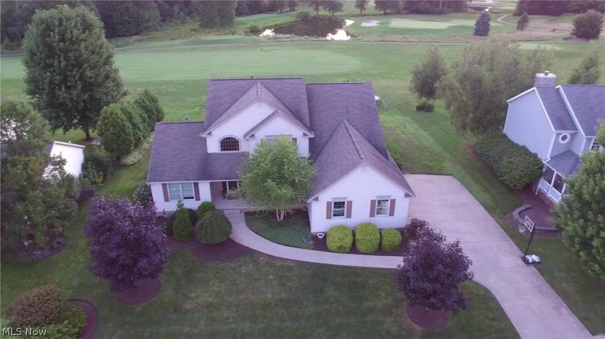 This one is a Must See!! Fantastic home in St. Andrews Golf Estates in Perry School District! 4 bedroom, 3.5 bath, 3 car garage, first floor laundry, completely finished basement with beautiful bar and updated full bath, plus additional family/media room. This home has over 3300 sqft!! Great curb appeal, cathedral ceilings in the great room with a gorgeous 20 ft fireplace with mantle! Did I mention the amazing Legends Golf Course and water views right from the backyard?!! Come check out this amazing home and make it Yours!!