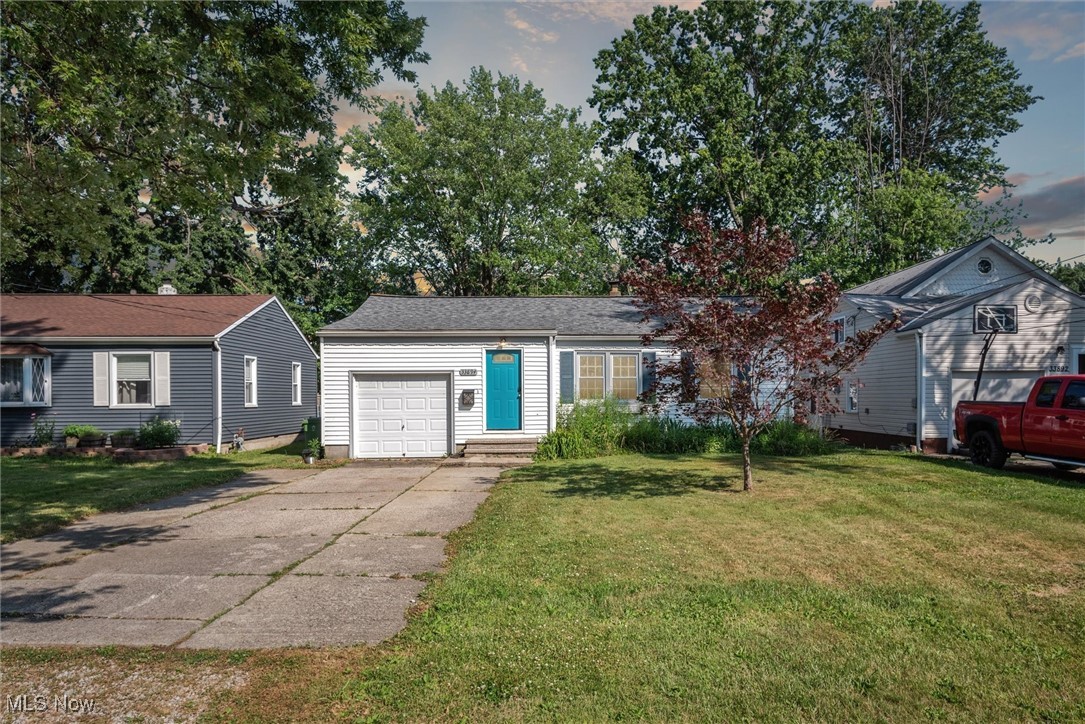 Welcome to 33894 Lawton Ave, Eastlake—a beautifully updated ranch bursting with charm, space, and functionality.
Step into a bright and spacious living room that flows into a sleek galley kitchen and a fully updated mudroom/laundry area with built-in cabinetry and a handy drop zone. Off the back, a large, versatile great room offers the perfect space for entertaining or relaxing.
Brand-new floors and baseboards have just been installed—a fresh update that brings the whole home together in a clean, modern style.
You’ll love the original hardwood floors in the bedrooms, two fully renovated bathrooms, and a flexible layout designed to meet your lifestyle needs.
Step outside to a generously sized backyard with mature trees, a patio, and a mostly fenced-in yard—ideal for gatherings, pets, or peaceful evenings outdoors.
Recent updates include:
New roof, gutters & leaf guards (2020)
New HVAC & hot water tank (2020)
200-amp electrical panel (2010)
Attic insulation (2008)
Bathrooms remodeled (2010 & 2020)
New flooring + baseboards (2024)
Durable vinyl siding
This move-in ready gem offers comfort, character, and convenience—all in one place.
Don’t miss out—schedule your tour today and fall in love with your next home!