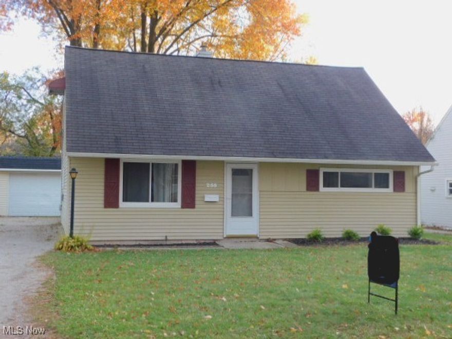 Freshly painted and new flooring... throughout home.  Four bedrooms.  Eat-in kitchen and appliances included.  Upstairs bedrooms have skylights.  Central air.  Yard is mostly fenced in.  Private patio area.  Lean-to shed for additional gardening tools/yard storage. Fresh, rolled roofing just added to garage 11/05/25.   Walking distance to Grindstone Elementary School.  Nice, residential neighborhood with sidewalks.  Berea has a city recreation center with an indoor pool.  Large outdoor pool and great playground at Coe Lake.  Lots of community activities throughout the year sponsored by the City and local organizations.  Close to shopping, banking, medical, Metropark, freeways, turnpike and airport.  Great location.  Don't delay this one won't last long.  Berea City Schools.
