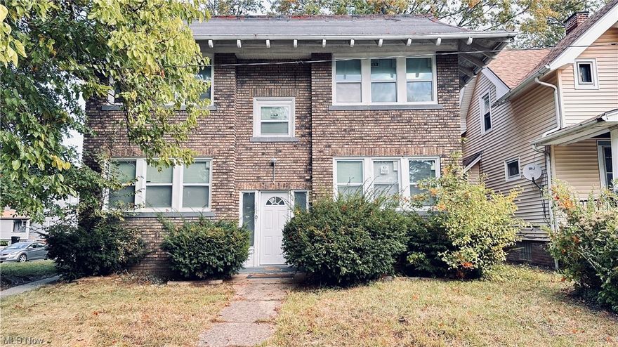 For Sale!  Come check out this recently renovated 4-Unit Brick property in East Cleveland.  All four units have been renovated within the last 3 years.  Home features newer mechanics including new furnaces, hot water tanks, updated electrical panels, and vinyl windows throughout!   Property is currently half occupied and cash flowing $1,240 a month with an earning potential of up to $2,500 per month!  With great numbers and a strong cap rate this property is priced to sell!  Schedule your showing today!