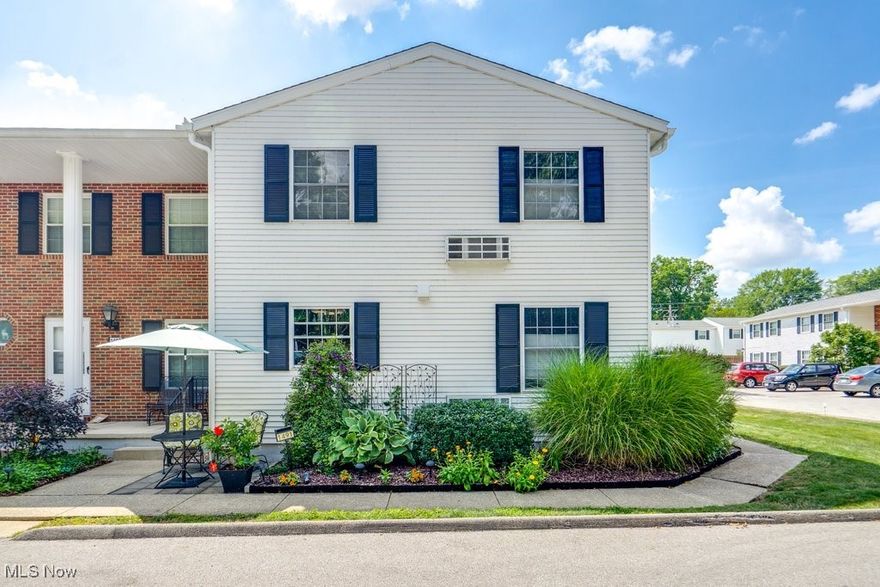 Charming 2-bedroom, 1.5 bath townhouse condo in Cuyahoga Falls! This is the one you’ve been searching for! Come enjoy updated flooring and kitchen updates including quartz countertops. The spacious living room features an electric fireplace. The basement offers a partial rec room with space for an office, den, playroom, or gaming area. Updated electrical, ceiling fans in every room, and ample parking add comfort and convenience. Relax in the beautiful garden and patio area. Prime location near shopping, highways, Kennedy Park, and Water Works Aquatic Center—perfect for first-time buyers or downsizers seeking low-maintenance living!