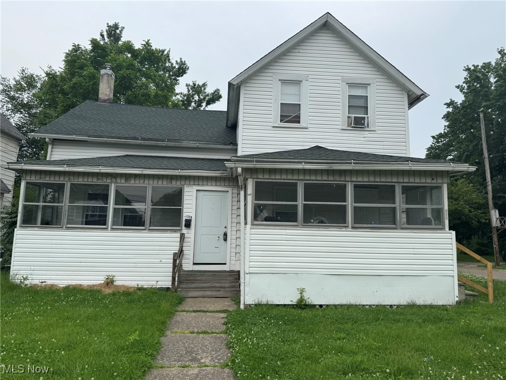 Great investor opportunity in this nicely updated side by side duplex or build your wealth by renting one side and then live in the other! Each unit is large and feature 3 beds and 1.5 baths with 1,453 sq ft of living space. Updates include: double pane vinyl windows, vinyl siding, newer roof (2023), new LVP flooring (2024), carpet (2024) and paint (2024). Separated gas and electric utilities (owner pays water/trash/sewer). Located in Akron's International District and is just minutes from route 8 and downtown Akron. Call your favorite Realtor and schedule a private showing today!