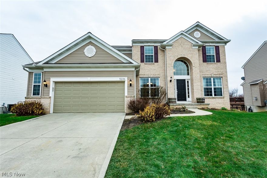 Welcome to this stunning 4 bedroom 3.5 bathroom colonial in Brunswick Hills! Stepping in to the foyer you are surrounded by the abundance of natural lighting throughout. A beautifully accented formal dining area and a newly carpeted front living room set the mood for the relaxing open floor plan of this home. Just ahead, the first floor office space and half bath are situated next to the gorgeous Family Room with new carpeting and a beautiful fireplace! The Family Room seamlessly flows in to the spacious kitchen with tons of cabinet and counter space and appliances that stay(Fridge Optional)! Through the kitchen you are welcomed in to the gorgeous morning room for dining and plenty of space for entertaining! Just off the kitchen you will find the Laundry/Mud Room with a wonderful built-in shoe and coat nook that connects to the 2 car garage with 4' side extension!Upstairs the 4 nicely sized bedrooms are accompanied by a full bathroom and the sprawling master suite with private full bat