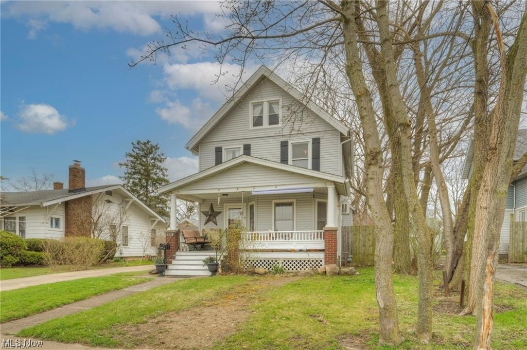 Large updated and affordable, 3/4 Bedroom w/ a 3rd story ready to be finished off for more living space, 1.5 Bath Spacious Colonial 1st floor bath / bedroom option, front porch, full fenced yard w/deck, 2+ car garage w/ 220 electric, bonus carport & Extra wide driveway, many updates: Exterior 2.5 yrs, newer furnace, New electric panel and service line, 30 yr. roof, siding, some vinyl windows, gutters w/gutter guards, water line from house to street, H20 tank 2015, hardwood refinished, kitchen flooring etc...Fantastic home. w/front porch for your morning coffee or book. Enter to unexpanded floor plan that includes an addition of a 4th bedroom/office/sitting room w/attached half bath for convenience (Perfect for an in-law). Upgraded stainless appliances are included in the purchase of the home...Gas range added to delight cooks...formal dining room for large holiday gatherings w/original crown molding, Living room is light filled w/dramatic bayed out windows & transom window, more hardwood floors w/permanent through the wall 220 line air conditioning unit that is included …2 fireplaces added (Great for warmth & ambiance). More sought after hardwood floors will greet you in the exceptional owner's suite that boasts of an added all season sunroom/sitting room or studio...Nice!