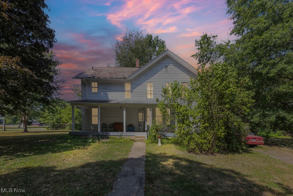 Welcome to this charming 4-bedroom, 2-bathroom farmhouse located in scenic Atwater Township featuring an additional lot along State Route 183 that connects directly to the main parcel, offering the unique possibility of a second driveway for added convenience and accessibility. Even more appealing, the property is zoned commercial, allowing for a rare opportunity to enjoy comfortable residency while also running a business directly from home. With just under 5 acres of land, this property provides the perfect balance of open space and functionality, making it ideal for a variety of lifestyles and uses.
Step inside to find a warm and inviting home filled with character. The main level features a spacious kitchen with plenty of room for meal prep and storage, a welcoming dining area, and a cozy living room designed for relaxation. Large windows throughout allow natural light to pour in, enhancing the farmhouse charm. With four bedrooms, there is ample space for family, guests, or even a home office. Two full bathrooms provide functionality and convenience, including one located on the main floor. Outdoors, the possibilities are endless. The expansive acreage offers space for gardening, recreational use, or even the addition of outbuildings, subject to township guidelines. Mature trees and open fields create a peaceful setting, making this property an excellent opportunity for anyone seeking country living while still maintaining easy access to shopping, dining, and major highways. This farmhouse in Atwater Township combines timeless appeal with versatile land use. Whether you’re looking for a home with space to spread out, a property to start a hobby farm, or the flexibility to operate a business where you live, this residence is ready to meet your needs. Don’t miss the chance to own nearly 5 acres with a connected additional lot on State Route 183 and commercial zoning that makes this property truly unique. Schedule your private showing today.