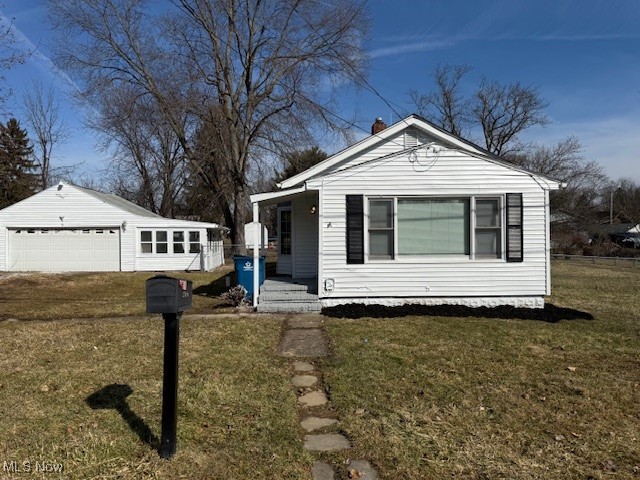 **JUST REDUCED** Great Norton Location! You will Love the Beautiful New Contemporary Finish in this completely rehabbed Ranch Home! This home features an Open Floor Plan with tons of Natural Light flowing into the Great Room, Bay Window in the Dining Area and Breakfast Bar flowing into the Kitchen, all New Flooring, Fresh Paint, Gorgeous New Granite Kitchen, and All new Bathrooms! Master Bedroom with Barn Door to On-Suite with Walk In Shower. Large Community Bath with entry to Laundry Area. Large Parcel just under .40 Acres features an Oversize 2 Car Detached Garage, Work Area, and Attached Enclosed Patio! This Home has so much to offer perfect for a kids, pets, and tons of storage! Make your appointment today! This is a great find in a quiet neighborhood, near Schools, Freeways, Restaurants, Shopping, and other Area Amenity. Many additional updates to include Electrical Panel, Roof, and Plumbing. Agents see broker remarks.