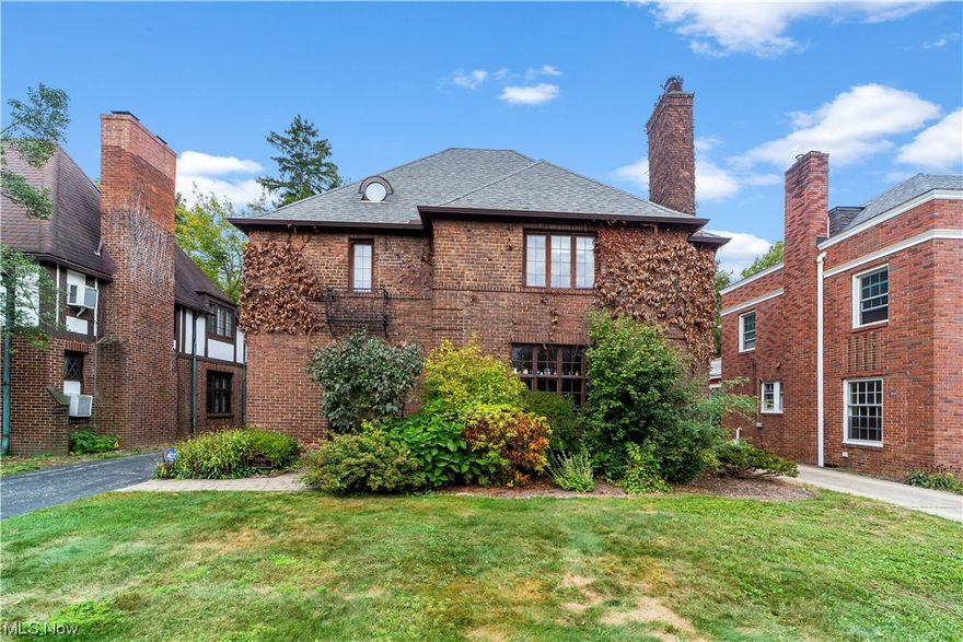 LOCATION, LOCATION, LOCATION!!! Just steps away from the vibrant Van Aken district sits this absolutely stunning all Brick English Tudor home. The home boasts an exquisite main floor with beautiful hardwood flooring, a beautiful foyer, a large formal living room, a formal dining room and an eat-in kitchen, The second level has 3 ample sized bedrooms which include an enormous primary suite with a private primary bathroom. The 3rd level is also finished with an additional bedroom and full bathroom. The house has all of the detail and charm that you would find in many of the grand mansions of Shaker Heights. This is an amazing opportunity to buy in one of Shaker's most desirable areas and renovate to bring this home to its full potential. Buyers assume Point of sale violations and the house is being sold as-is.