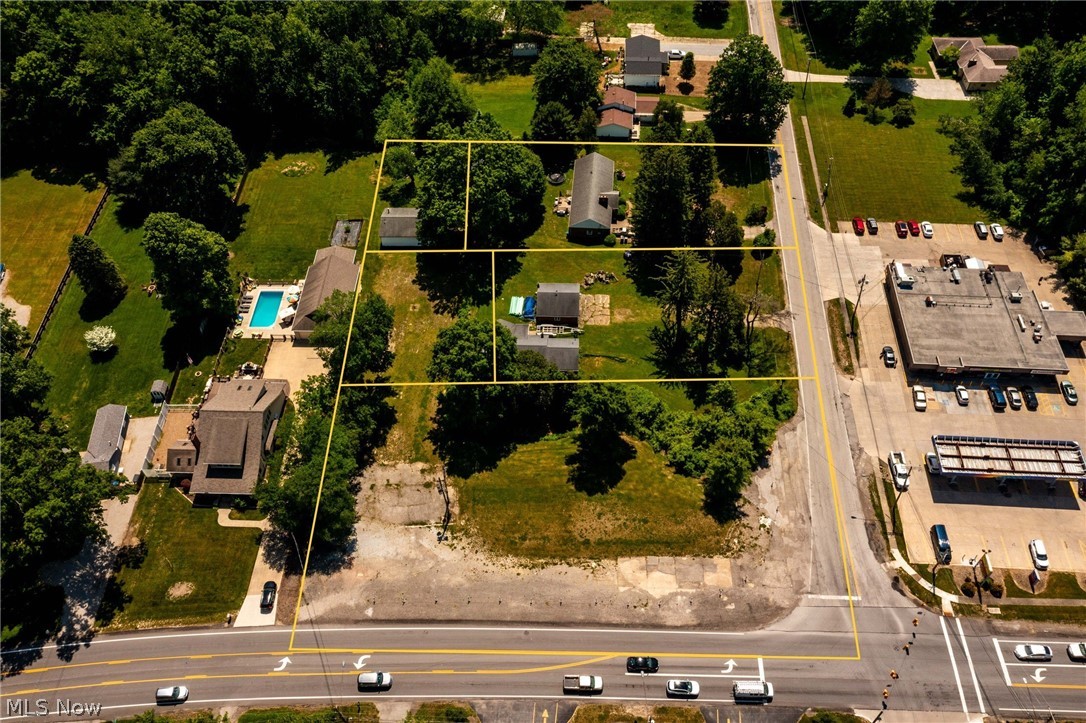 This is a corner location in the growing city of North Ridgeville. The location previously had a
restaurant on the vacant area. Owner wishes
to sell all five parcels as a package. Or can be sold as smaller package. The five parcels for
sale are all currently zoned B3 commercial, explanation of B3 commercial is attached in supplements. Parcel #s 07-00-006-106-035, 07-00-006-106-036, 07-00-006-106-038, 07-00-006-106-037, 07-00-006-106-039, totaling 2.75 acres owner wishes to sell as one complete package. Or as a smaller package with 07-00-006-106-035, 07-00-006-106-036, 07-00-006-106-038, totaling 1.93 acres. The owner does not want or wish to sell parcel number #s 07-00-006-106-037, 07-00-006-106-039, as single-family residences. The owner desires to keep them as part of commercial packages. The vacant area is viewable by drive by or stop and look. Sewers were put in along Center Ridge Rd in 2023. Again, the owner desires to sell all together as one commercial package. Or as stated above.