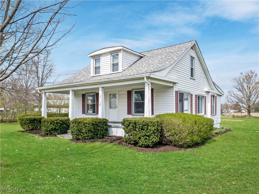Spacious century home with updates to include a master suite with attached bath and walk in closet on the first floor. Another bedroom on the first floor could also be an office. Full bath has been updated on the first floor. Side door leads in from the detached oversized garage with loft area. Large deck off the back to enjoy or sit on the full length front porch. Kitchen has bar top for seating or use adjacent large dining room. Living room and dining room have hardwoods under the carpet. Windows replaced 2018, similar age are roof & gutters. Upstairs are two more bedrooms with good sized closets and hardwood floors. Full basement with walk-out near driveway. Includes free gas to the home according to the terms of the existing gas lease. Home warranty included for buyers first year.