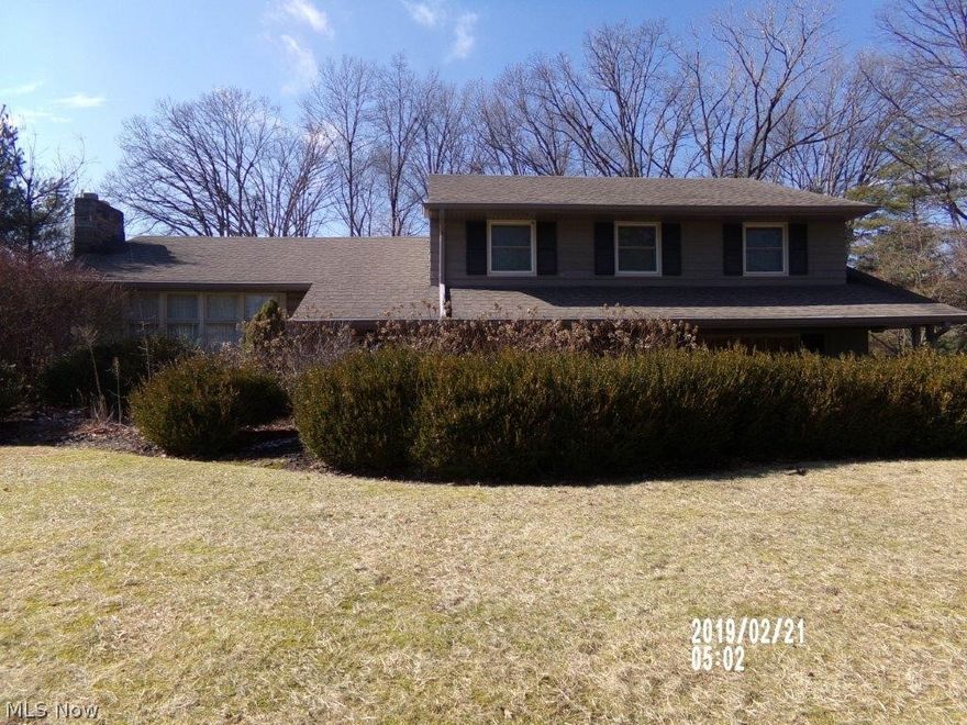 Do not delay!  Spacious four bedroom home located with the Trumbull Country Club in your backyard!  With some TLC this property can be a show stopper!  Property being sold as is.
