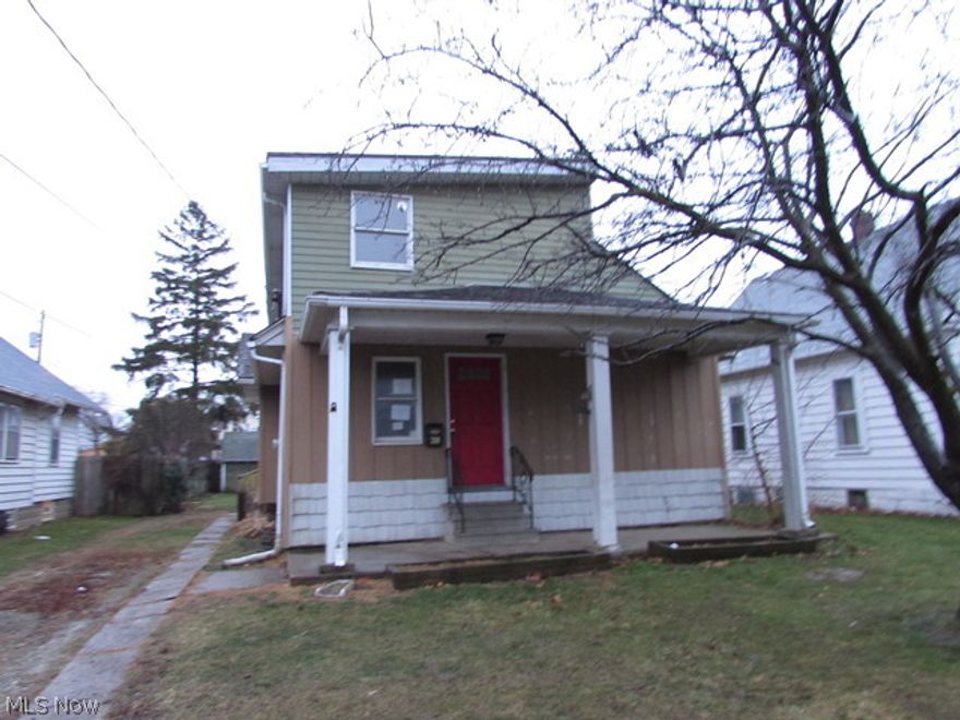 Lots of potential found in this 4 bedroom cape cod style home with over 1700sq ft of living space! With a little TLC return this house back into the true gem of a home it once was! Kitchen with lots of cabinet and counter space, hardwood floors, full basement and so much more! Being sold as-is. Call today to schedule a private tour before this one is SOLD!