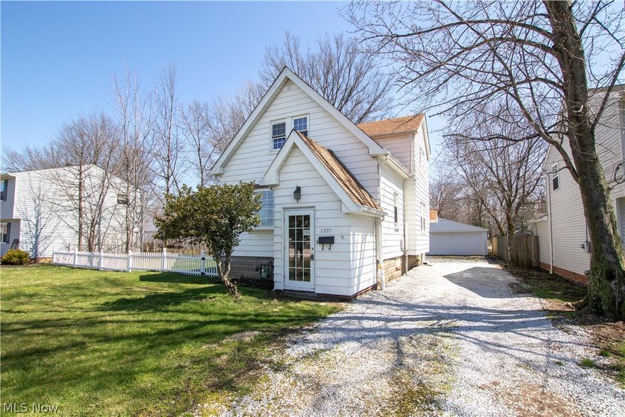 Move right in and enjoy this adorable updated home in Eastlake! Enter into the spacious living room featuring a beautiful bay window and fresh neutral paint throughout, gorgeous newly refinished hardwood floors that flow throughout the living room, dining room, and 1st floor bedroom. The kitchen features white cabinets, all new appliances, and even a breakfast nook! Around the corner you will find the first of 2 updated full bathrooms. Upstairs you will find more beautiful refinished hardwood flooring, 2 additional good sized bedrooms and the second updated full bathroom. The lower level features a finished space perfect for a 4th bedroom, rec room, or den. Some additional updates include: new NG variable speed furnace, new central air, newer double pane windows, insulation, roof (2010), new electrical panel and service, new sewer and water service, new plumbing. Close to shopping, dining, and entertainment. Walking distance to Classic Park! All appliances stay including washer and dry