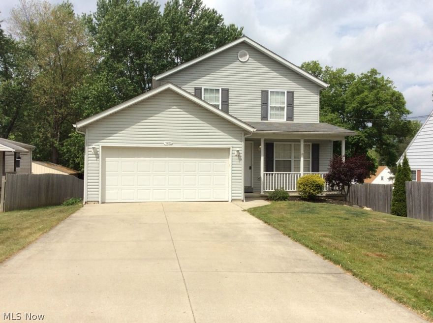 Get packed and move into this beautiful , energy efficient, 3 bedroom colonial with 2.5 baths.  This home is super clean and features an Open-Floor plan with a large living room and a beautiful dining room with a sliding door which opens to a newly stained deck and a private backyard.  This home has a spacious kitchen with all Stainless Steel appliances (refrigerator, range, dishwasher) and a pass-thru window which is great as a bar or for family gatherings.  This home has a First Floor Laundry, a half bath, a nice pantry,  an  attached 2-car garage, a front porch, and all natural wood trim.  The master suite has a full bath, a walk-in closet, and an additional closet.  The basement walls are extra high which are ideal to finish into a Recreation Room and it has glass block windows for privacy.  Contingent upon release of previous contract.