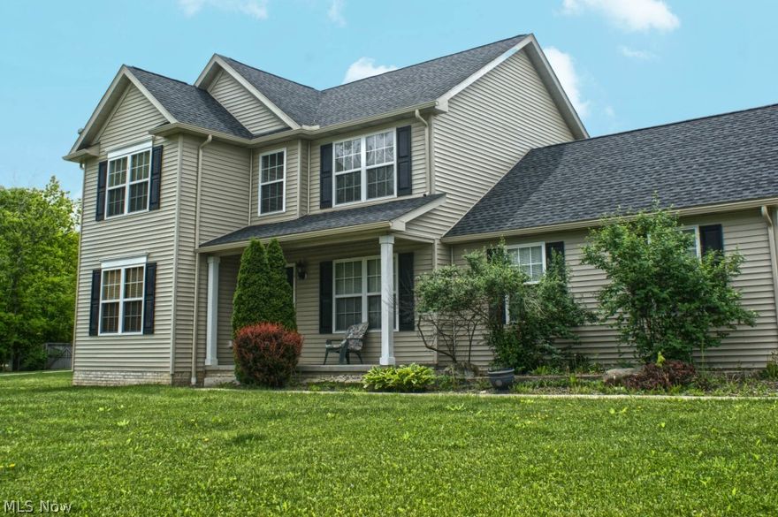 Spacious Colonial with Open floor Plan. Great Room, Eat-in-Kitchen, Dining Room and Den on the first floor. The second floor has 3 Bedrooms and 2 Full Baths. The lower level is finished with a separate area for laundry. 2 Car attached Garage. Square footage includes finished lower level, (Approx. 300 sq. feet).