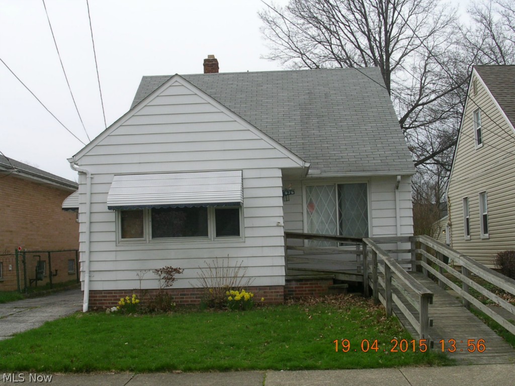 3 bedroom cape cod with a possible 4th bedroom ready to be yours! House has newer vinyl windows, nice size living room with tons of natural light, basement with glass block windows, very large first floor master could easily be split into 2 bedrooms , 2 additional bedrooms upstairs, partially fenced yard great for entertaining, detached garage. Buyer to assume any/all POS violations. Please note taxes may reflect the homestead exemption. Sold as is.