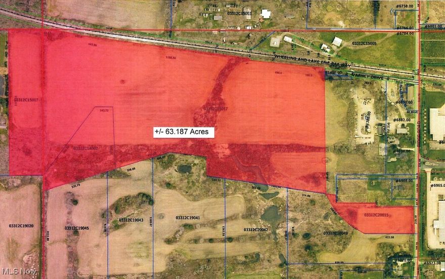 Located in Sharon Township, this expansive 63-acre parcel presents a rare opportunity with dual zoning classifications (Residential R1 & Industrial I1), a combination that offers versatility. The land features a predominantly level terrain, complemented by a gentle slope along the western boundary that enhances the natural landscape. Its strategic position near Sharon Circle ensures accessibility, while placement within the Highland School District further elevates its desirability. With public utilities available and a thoughtful mix of topography, this parcel represents a unique investment opportunity. Whether envisioned for residential, industrial, or a creative blend of both, it stands as a prime piece of real estate for those with foresight and vision.