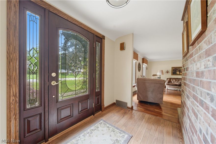 This lovely French Provincial all brick Ranch home in the desirable Sherwood Village has been well loved over the years by it's long term owners, and is now looking for it's new family to carry on the tradition! It's conveniently located near the schools, parks, trails, shopping, and Oakwood Square in a well established neighborhood. What a pretty drive into the rolling streets, mature trees, and past the pond to arrive at your new home. It sits on a pretty landscaped, flat lot, with a nice side-entry garage. First floor living at it's finest, this home has 4 Bedrooms, 2-1/2 Baths, Family Room, Eat-in Kitchen, Formal Living and Dining Rooms too! Recent updates include Kitchen remodel w/quartz counters & appliances, Main Bath, Master Bath and 1/2 Bath updates, and brand new furnace and hot water tank being installed. Special features include a huge main bath garden skylight, 2 fireplaces, wet bar in Family Room, attractive Foyer entry w/new front door, French doors, and a convenient 1st floor Laundry Room w/laundry closet. Delightful brick Courtyard area and a large 2 level Deck for enjoying the beautiful backyard and the lovely sounds of the many song birds that call Sherwood Village their home. The huge basement is partially finished w/studs & drywall, great potential to remodel and make your own. 2 large crawl space additions & a full attic accessed from garage. Very walkable neighborhood on a low-traveled street. Just waiting for it's new family to love!