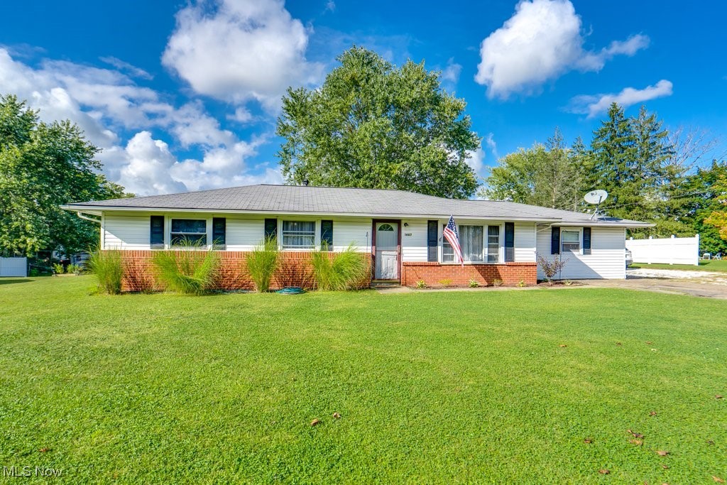 Welcome to this beautifully updated ranch in a desirable Streetsboro neighborhood! Situated on nearly a half-acre, this 4-bedroom, 2-bath home offers the perfect blend of space, comfort, and convenience. The large fenced-in backyard is ideal for kids, pets, or outdoor entertaining, complete with a covered concrete patio to enjoy year-round.
Inside, you’ll love the spacious kitchen featuring abundant cabinetry and a dedicated dining area—perfect for family meals and gatherings. The home also offers a functional floor plan with generously sized bedrooms and two full baths. Recent updates include a new hot water tank (2021) and furnace (2023), plus a roof that’s only about 10 years old—giving peace of mind for years to come.
Outside, the oversized 2+ car detached garage provides plenty of storage and parking. With its central location near shopping, dining, and easy freeway access, this home truly has it all. Don’t miss your chance to own the perfect family home in Streetsboro!