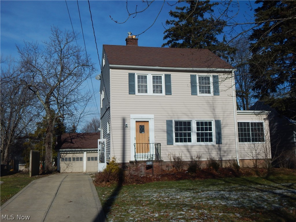 Welcome to this darling home in Lyndhurst! Step into the family room that boosts two large windows to allow natural light. It also has a stunning fireplace. A beautiful archway accents the dining room with charming built-ins and a sliding glass door (2021) to the patio. Off the family room has sunroom which could make the perfect playroom or office space. The kitchen has a tile counter with a ton of cupboards for lots of storage. Three nicely size bedrooms. The basement offers finished Rec. room with quaint wet bar which makes for the perfect area entertaining space! Do not miss the deck for those summer picnic's you could be hosting! Privacy Fenced in rear yard. Two Car Garage.