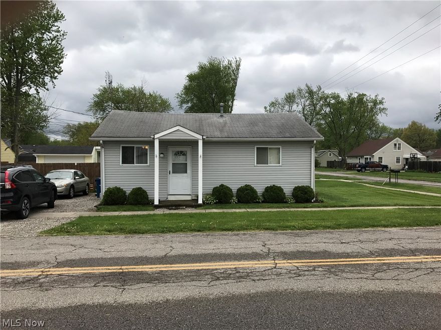 Looking to be within a mile of the lake and enjoy a terrific, cozy house? Well this is the home that is ready and waiting for you. This two bedroom, one bath home comes with an extra lot that has a very nice, insulated, 2.5 car garage.  Enjoy being near parks, schools, shopping and of course our beautiful Lake Erie. C/A is only two years old and has a newer furnace.