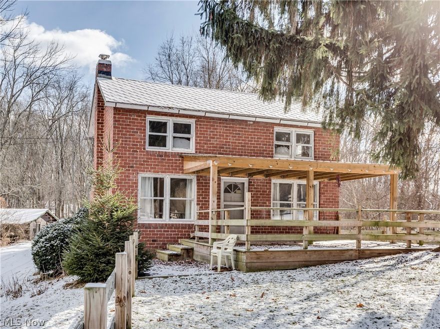 Here is your opportunity to own 11.90 acres in Jackson township, Jackson Local School District! Quiet country setting leads to a barn with two stalls, water and electric-perfect for the horse lover. There is a two car detached garage and an additional out building that could be a one car garage with a little porch in front. The Corn crib on the far end of the property would make an awesome playhouse! All brick, two bedroom home with spacious rooms. Huge potential and solid bones. This property is 1/2 a mile from route 21, walking distance to towpath and 5 minutes from Belden Village. Take advantage of owning your own little piece of Stark County and buy today! Motivated seller.