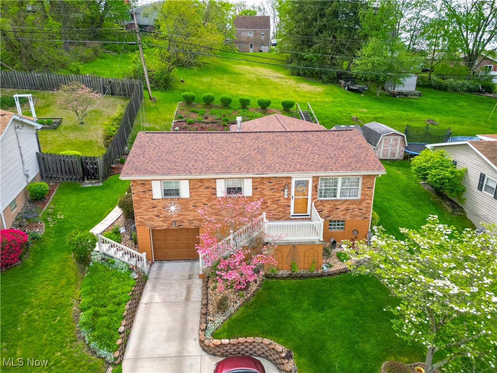 Charming 3-bedroom, 2-bath brick/vinyl sided ranch located in the heart of Wintersville, Ohio, just minutes from shopping, dining, and other local amenities. This beautifully maintained home boasts meticulous landscaping and excellent curb appeal. Step inside to a spacious living room filled with natural light, perfect for relaxing or entertaining guests. The eat-in kitchen features ample cabinetry and provides direct access to a large backyard deck, ideal for outdoor gatherings or quiet evenings. The finished basement includes a versatile rec room that can serve as a game room, home office, or additional living area. This home offers comfort, convenience, and style all in one—don’t miss your chance to see it!