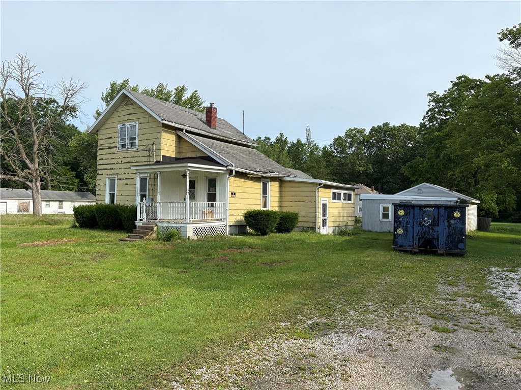 Bring your dreams and your tool belt and make this home your own. This home sits on 1.45 acres on a corner lot in Saybrook Township. The outbuilding has electric and water. The possibilities are endless.