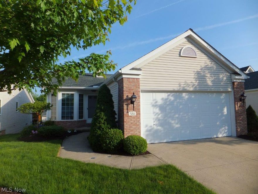 Welcome to this beautiful 2 bedroom ranch cluster located in the prestigious Baldwin Reserve Subdivision. This light and bright home features: eat-in kitchen with oak cabinets and all appliances...vaulted ceilings...first floor laundry room...large master bathroom with soaking tub and separate shower...deck off the living room...new roof (4  years)...water tank (5 years)...carpet (6 years)...full basement. This subdivision is in a great location, quietly tucked away, yet conveniently located to shopping, medical, highways, library and rec center.