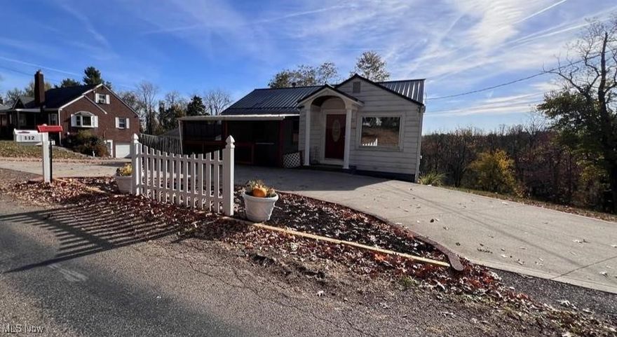 This 3 Bedroom *Ranch Home* features Concrete driveway, attached and detached Garages, Spacious living room with picture window, Hardwood floors in each bedroom, screened in front porch, New back deck, Fresh paint throughout, Spacious basement with plenty of storage areas, Nice backyard, and Kitchen appliances stay!  Heating and Cooling: Gas Heat and Central Air.