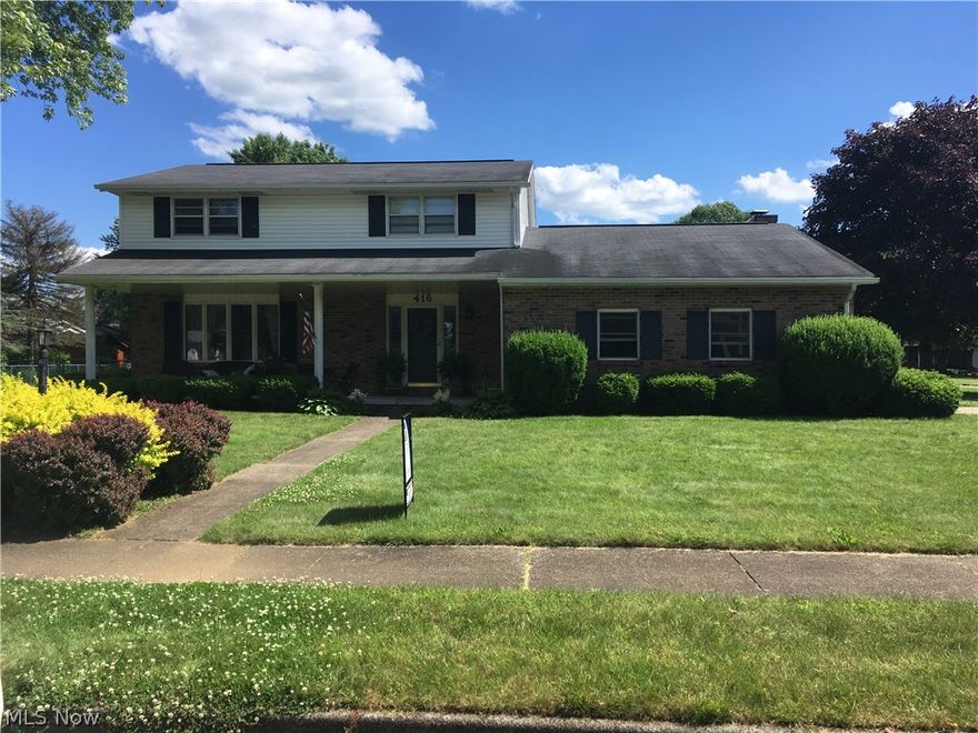 Spacious brick and vinyl home with 4 bedrooms, 2 full and 2 half baths.  Abundant cabinets in the kitchen with stainless steel appliances.  Laminate flooring in the first floor family room with brick fireplace.  Master bedroom includes a full bath.  Master bath and guest bath both remodeled in 2019.  New carpet in the heated sun room.  Full basement includes a rec room with new carpet.  2 car attached garage.  Corner lot with a fence enclosed backyard.  Immaculate home, this is a must see!  Optional community pool membership costs $300for the first year and $200 for each additional year.  Room sizes are estimates.  Negotiable possession, seller offering 15 days possession.