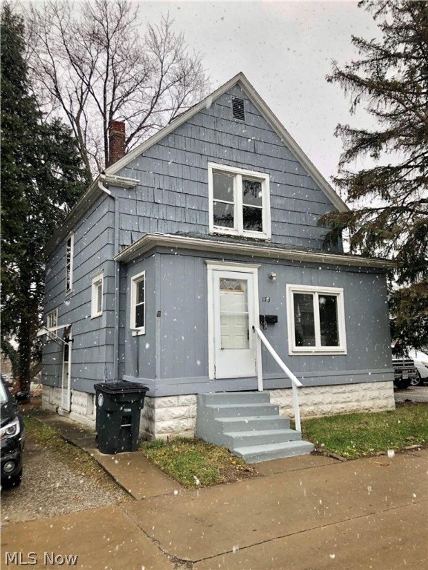 Cute house with newer paint, kitchen flooring and carpet. First floor has a large living room, dinning room and kitchen, upstairs has 3 bedrooms and one bath. Full unfinished basement. All adult occupants must fill in an online application that runs credit, criminal and eviction history. Must provide income verification, minimum 2.5X rent. $50 app fee per person. No Smoking, No Section 8.  Pets might be considered- on a case by case basis- for well qualified applicants only- with an additional monthly pet rent