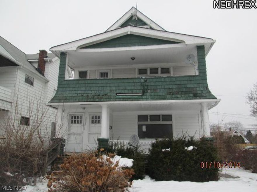 Large duplex, 2 bedrooms in each unit. Fireplaces in living rooms. Dining rooms. Natural woodwork in living rooms and dining rooms. Floored attic. Full, unfinished basement. Corner lot. 2 car detached garage. Buyer to assume ANY/ALL POS violations, POS report in 'attachments'.