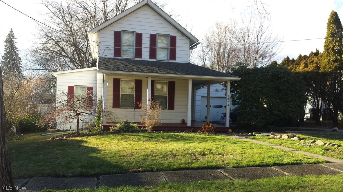 Beautiful and charming, this century home needs a touch of T.L.C. to shine once again. Newer carpet in master, newer tub surround, and freshly painted in Spring of 2015. This home has a large backyard and is ideal for a family with plenty of room to grow. The neighborhood is quiet and close to all the Falls has to offer! Amazing rhododendron grows just next to a front porch that wraps two sides of the home. Established planting around the yard offer beauty. Come see this great opportunity.
