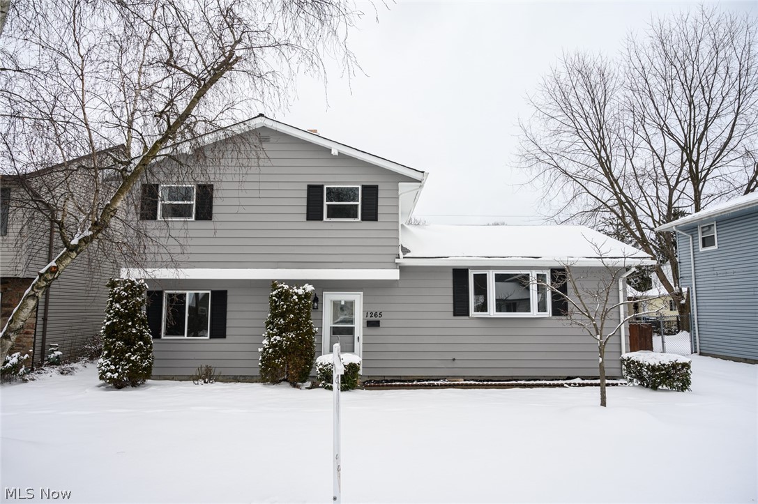 Beautiful 3 bed 1 ½ bath split level is turnkey. Completely remodeled with new flooring throughout. The kitchen boasts new cabinets, ceramic tile backsplash and granite countertop with a new dishwasher and microwave. Bathrooms updated with all new fixtures! Newer electrical panel and hot water tank. Set your appointment today. This home won't last long! Agent owned.