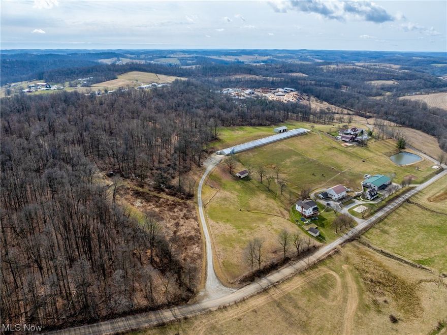 Summary:?Centrally located between Charm and Saltillo sit these 17 pristine wooded and open acres. Miles long views to the west in an area where very few opportunities to purchase vacant land present themselves. Shared access driveway for both parcels is already in place saving thousands on excavating bills. Bring your building plans, ideas or even if you’re looking for a very solid investment, I think this might fit the bill. 

Parcel 1:?6.478 acres with 50’ common access. 500’ broiler house currently being used to house livestock. Natural gas is already plumbed to the building. With updates done the broiler house you could turn it into an income producing business and still have plenty of room to build a house.  

Parcel 2:?10.521 acres with 50’ common access. Mostly wooded and sloping gently uphill. Tremendous building sites.