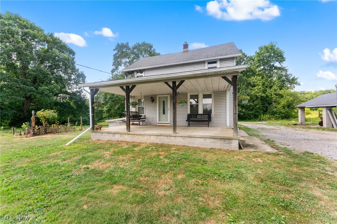 Welcome to your country retreat! This 3-bedroom, 2-bath farmhouse sits on an expansive 30-ACRE property. Inside, you’ll find a bright, updated kitchen with all appliances included. Outside there is a 26 X 14 covered pavilion with electric, a 32 X 40 garage with concrete floor and 220-electric. A 30 X 40 barn has a loft, some pens, with water and electric. And a 20 X 40 pole barn with four bays. And there is FREE GAS! Whether you’re looking for a hobby farm or a place to put down roots, this property offers endless potential in a serene, picturesque setting.